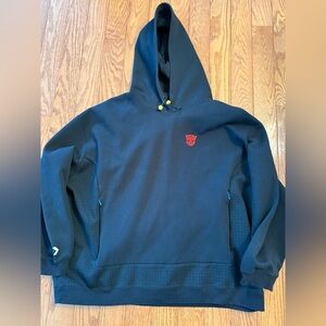 Converse Transformers Black Hoodie Roll Out Logo 3XL Menswear
